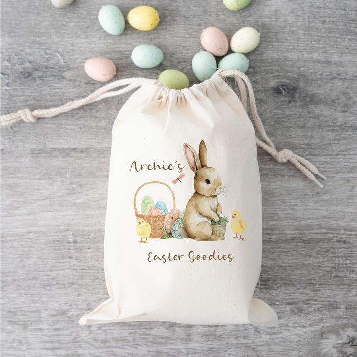 Personalised Brown Bunny Easter Bunny