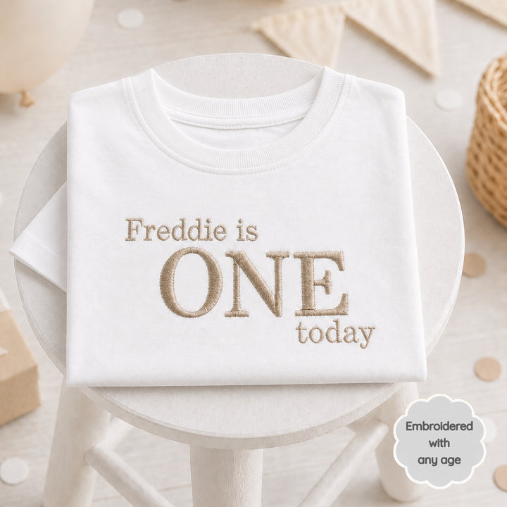 Personalised Embroidered Any Age It&