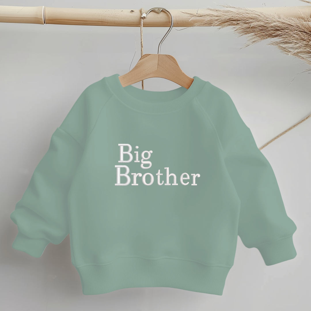 Embroidered Big Brother Sweatshirt