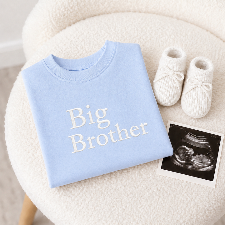 Embroidered Big Brother T-Shirt