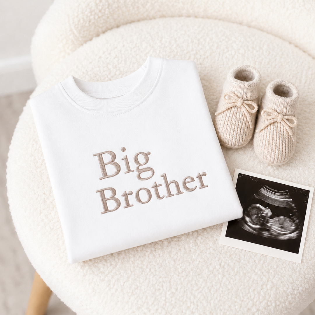 Embroidered Big Brother T-Shirt
