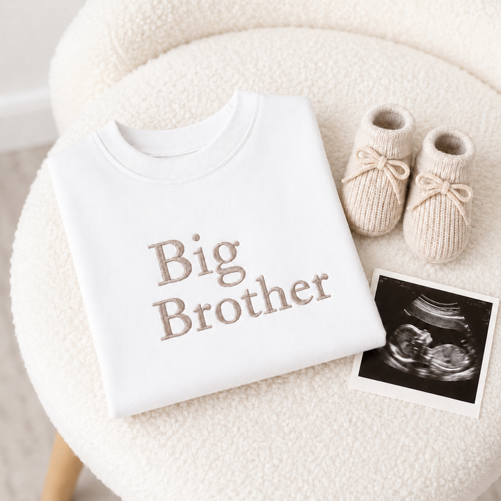 Embroidered Big Brother T-Shirt