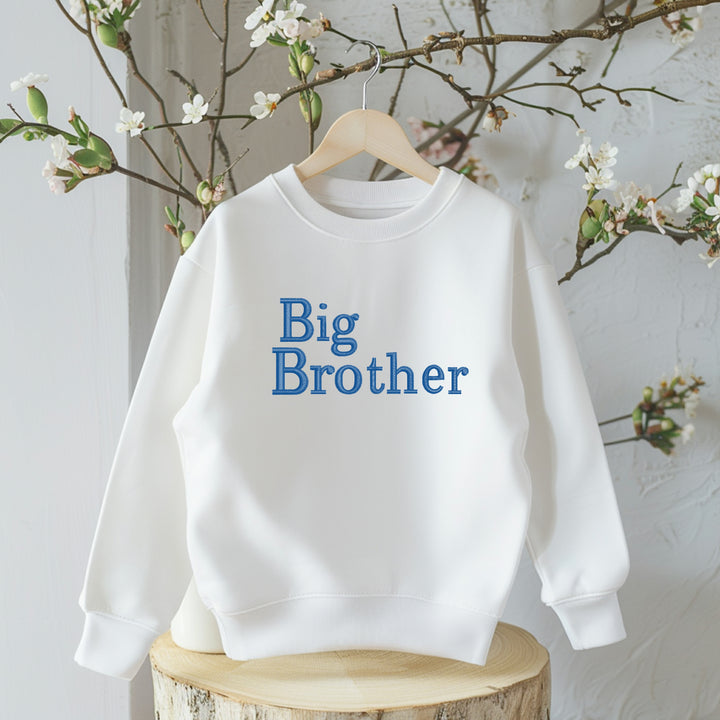 Embroidered Big Brother Sweatshirt