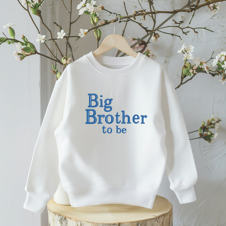 Personalised Embroidered Big Brother Est Sweatshirt