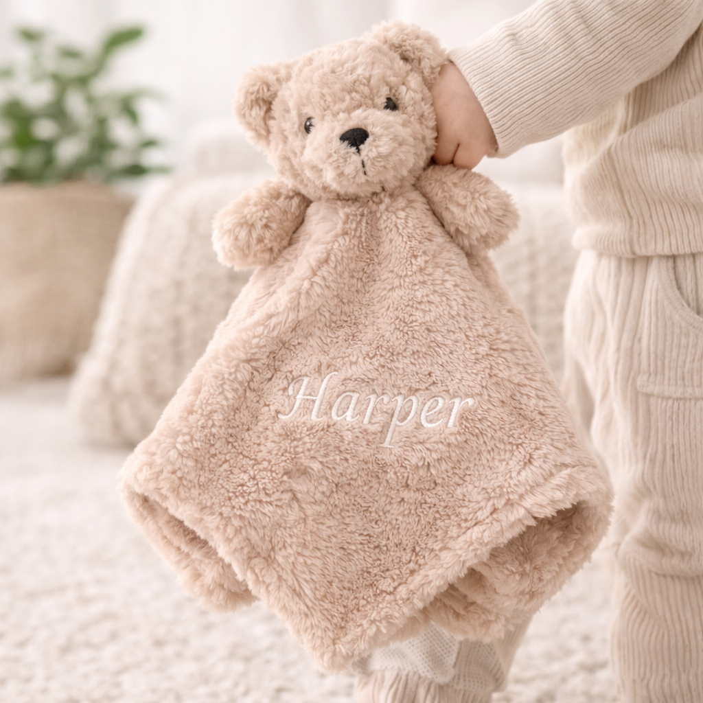 Unisex Beige Dressing Gown Personalised Gift Hamper Set