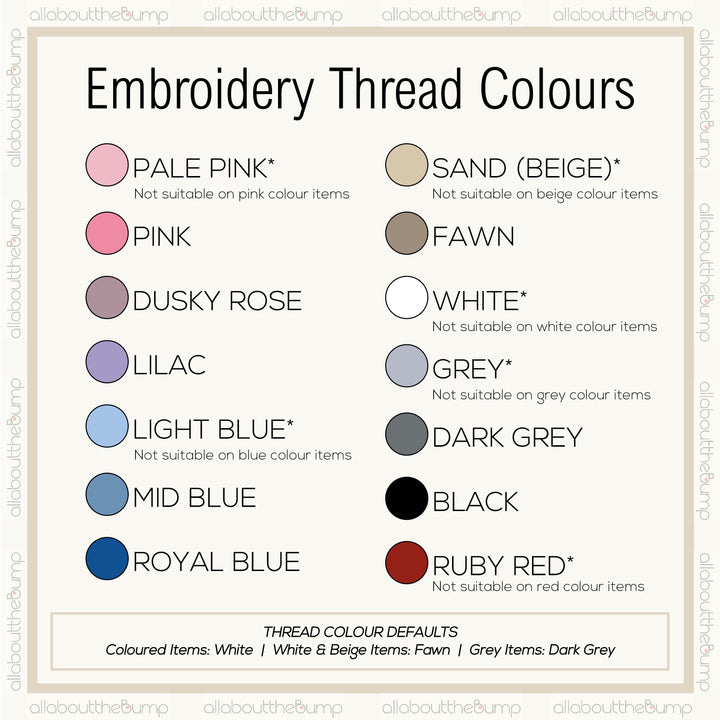Personalised Embroidered Baby Announcement Cardigan