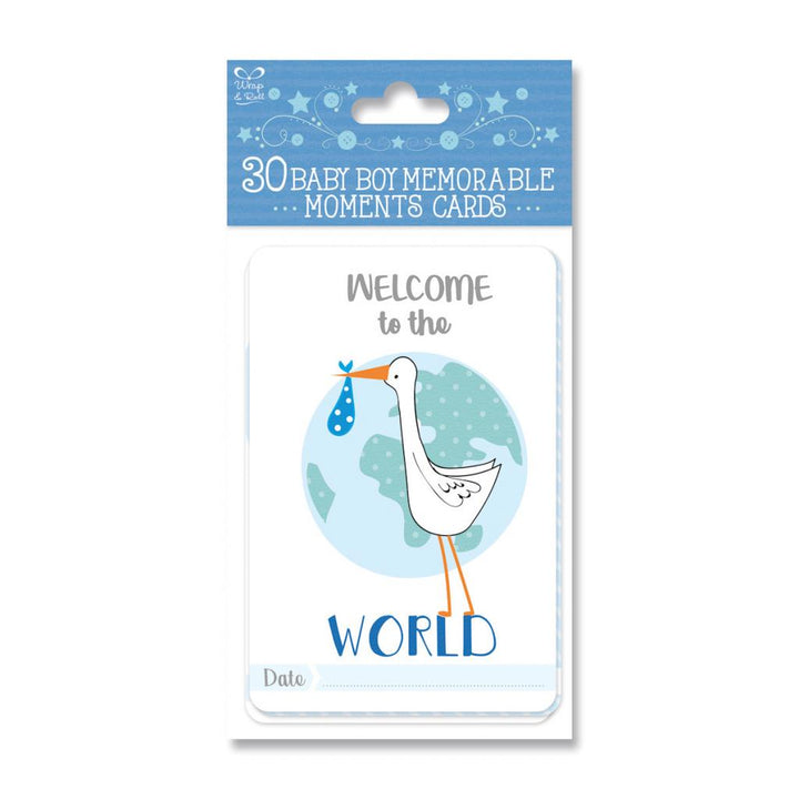 Blue Milestone Cards