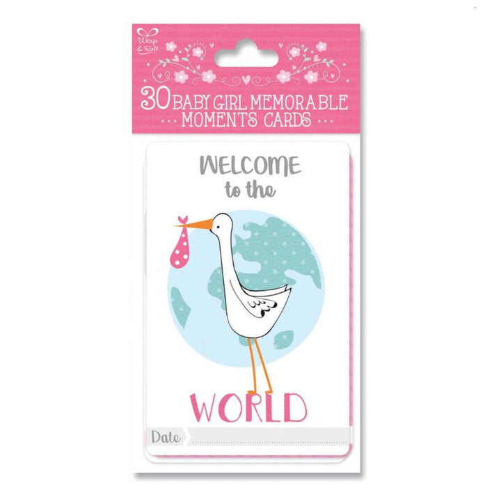 Pink Milestone Cards
