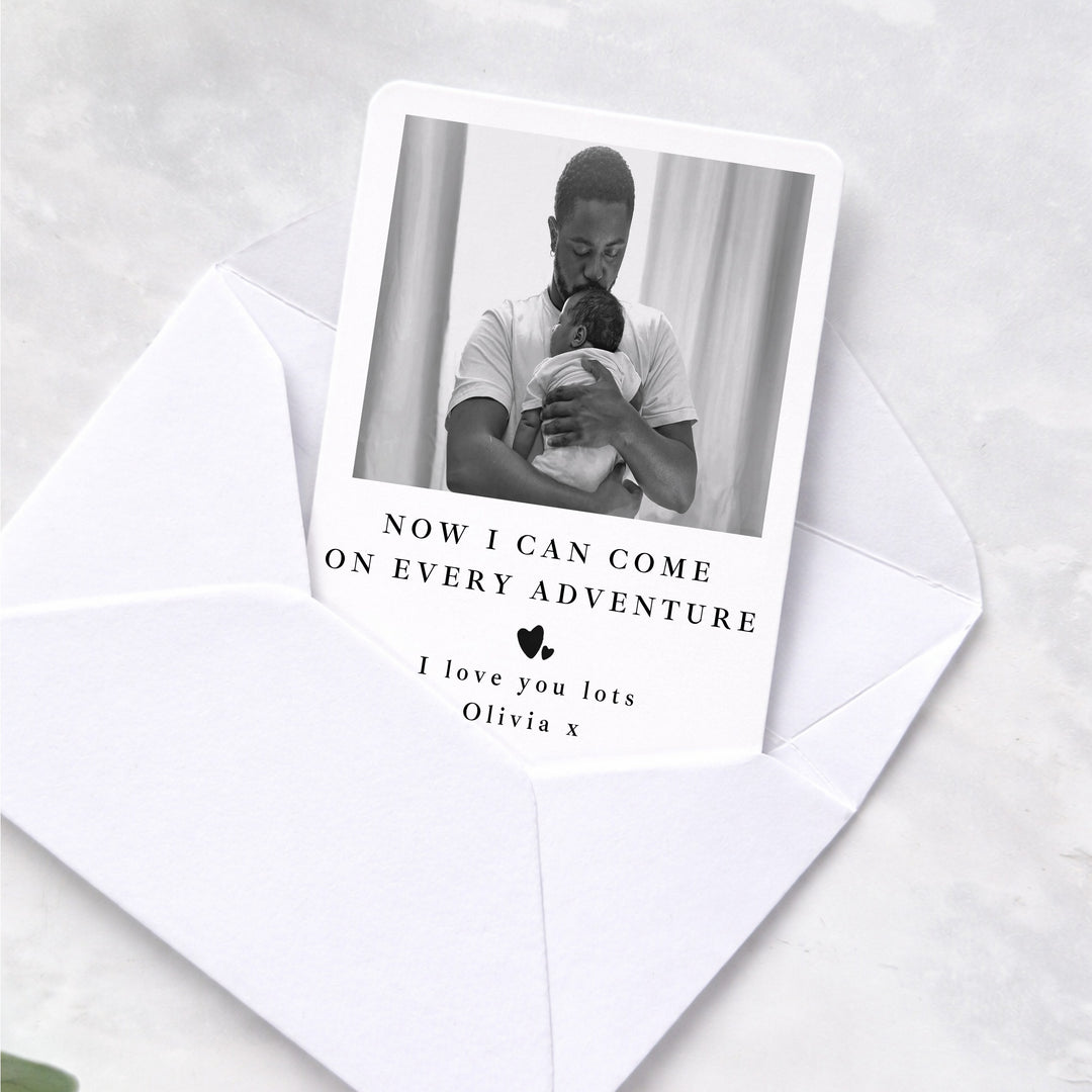 Personalised Photo Every Adventure Wallet Card