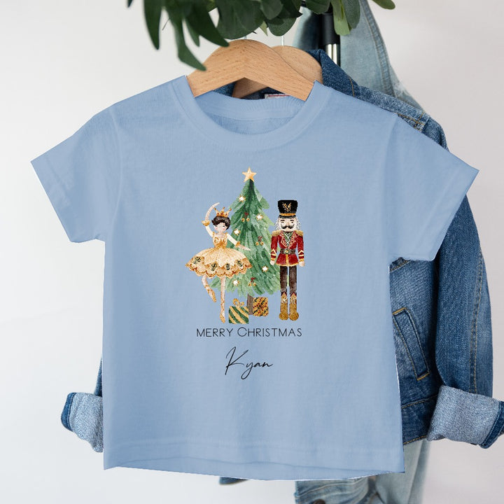 Personalised Nutcracker Christmas Children's T-shirt