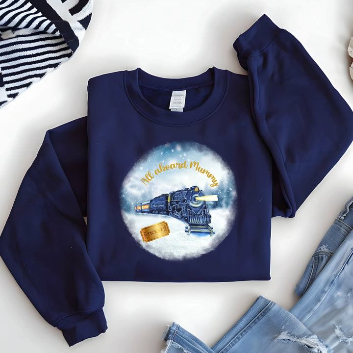Personalised Family Matching Festive Christmas Family Matching Sweatshirt