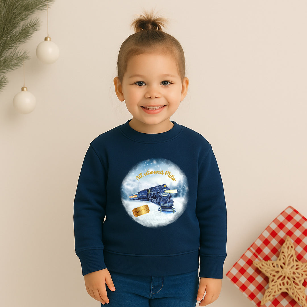 Personalised Family Matching Festive Christmas Family Matching Sweatshirt