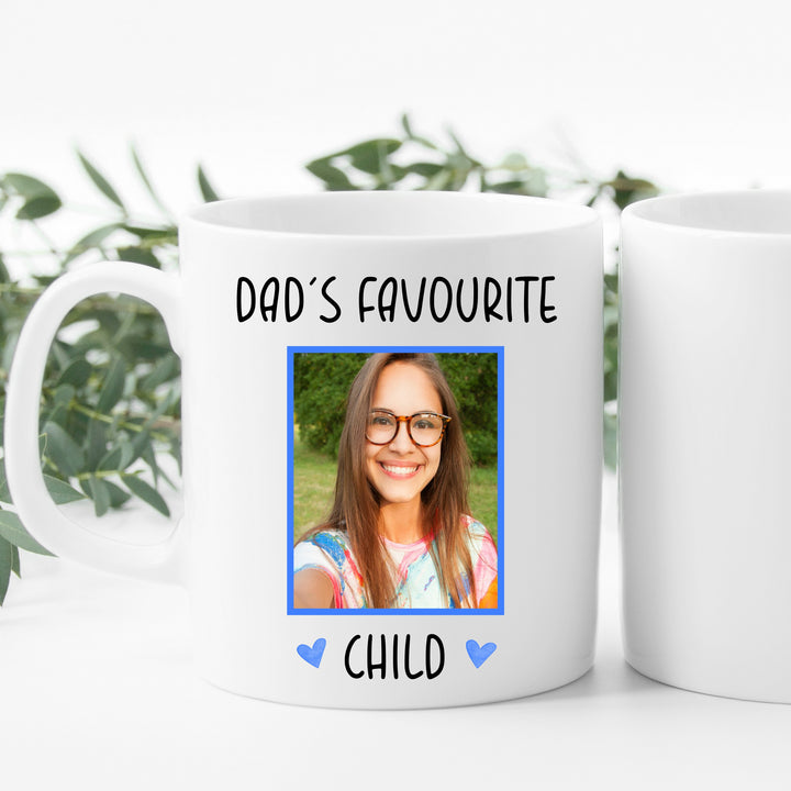 Personalised Dad's Favourite Child Mug