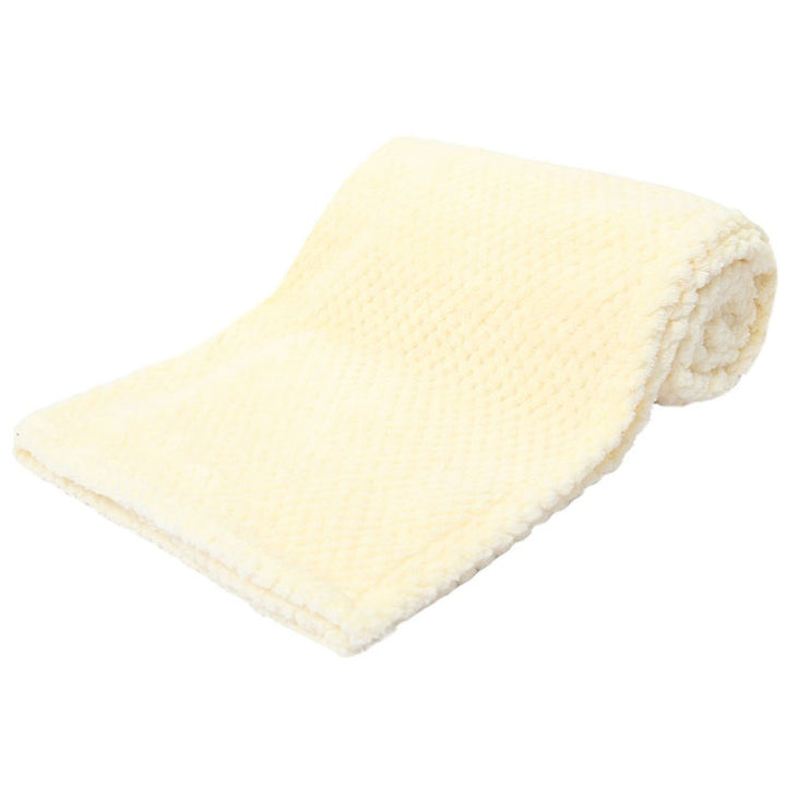 Unisex Yellow Blanket and Duck Comforter Personalised Gift Hamper Set