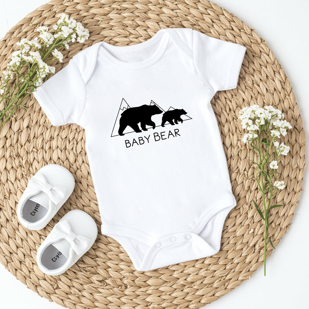 Personalised Papa Bear and Baby Bear Matching Outfits
