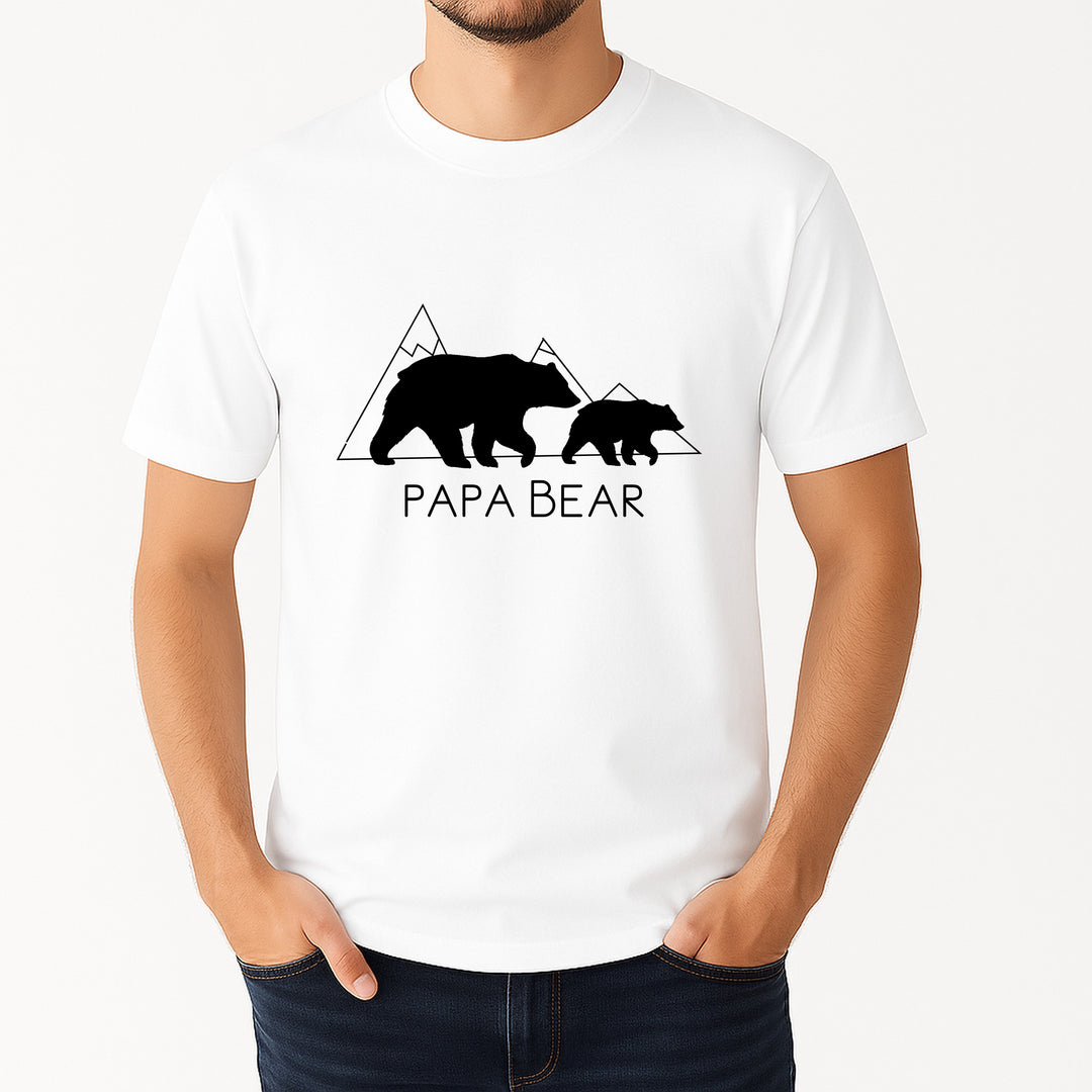 Personalised Papa Bear and Baby Bear Matching Outfits