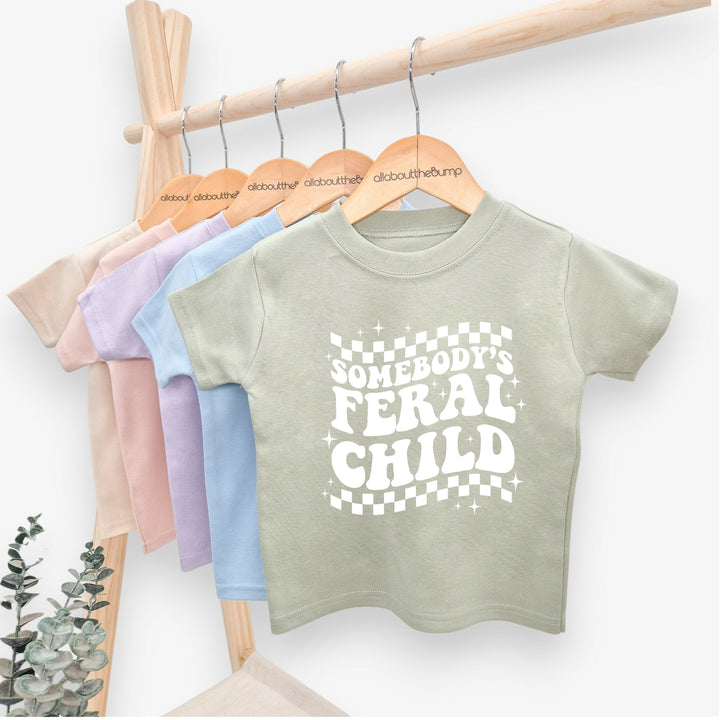 Unisex Retro Style Children's T-shirt (Multiple Designs)