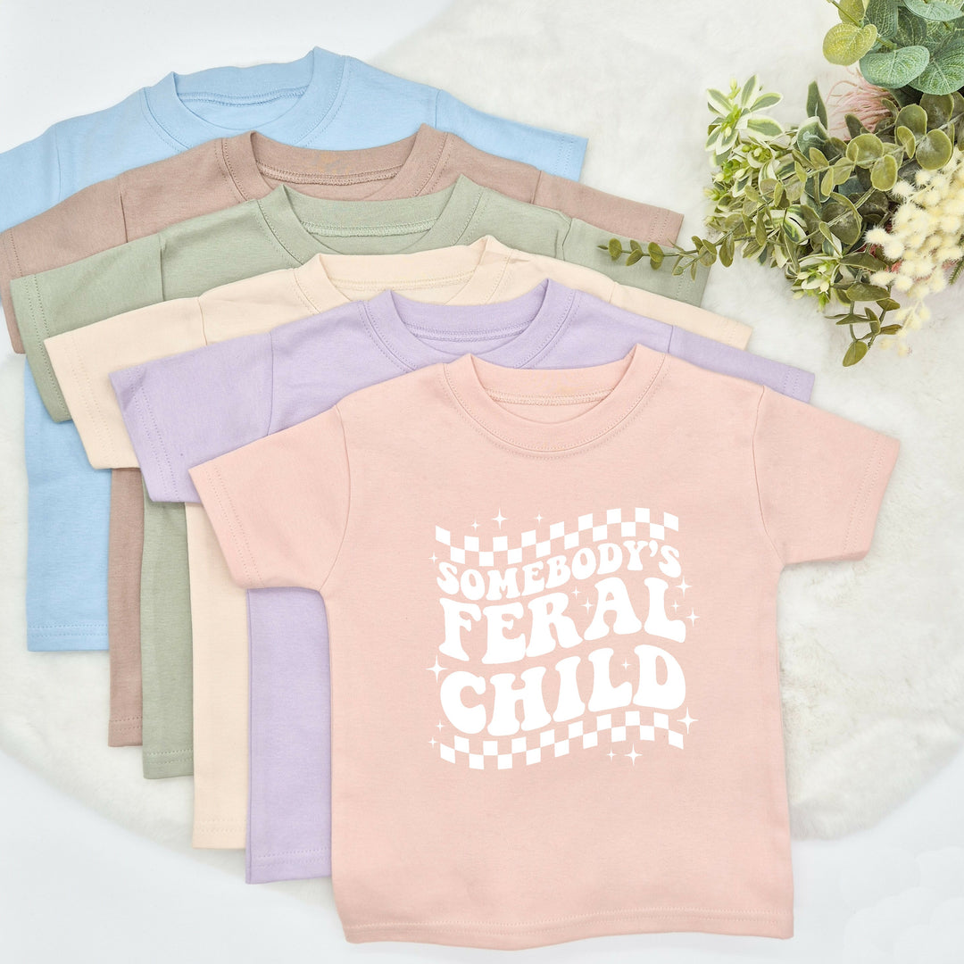 Somebody's Feral Child Childrens T-shirt