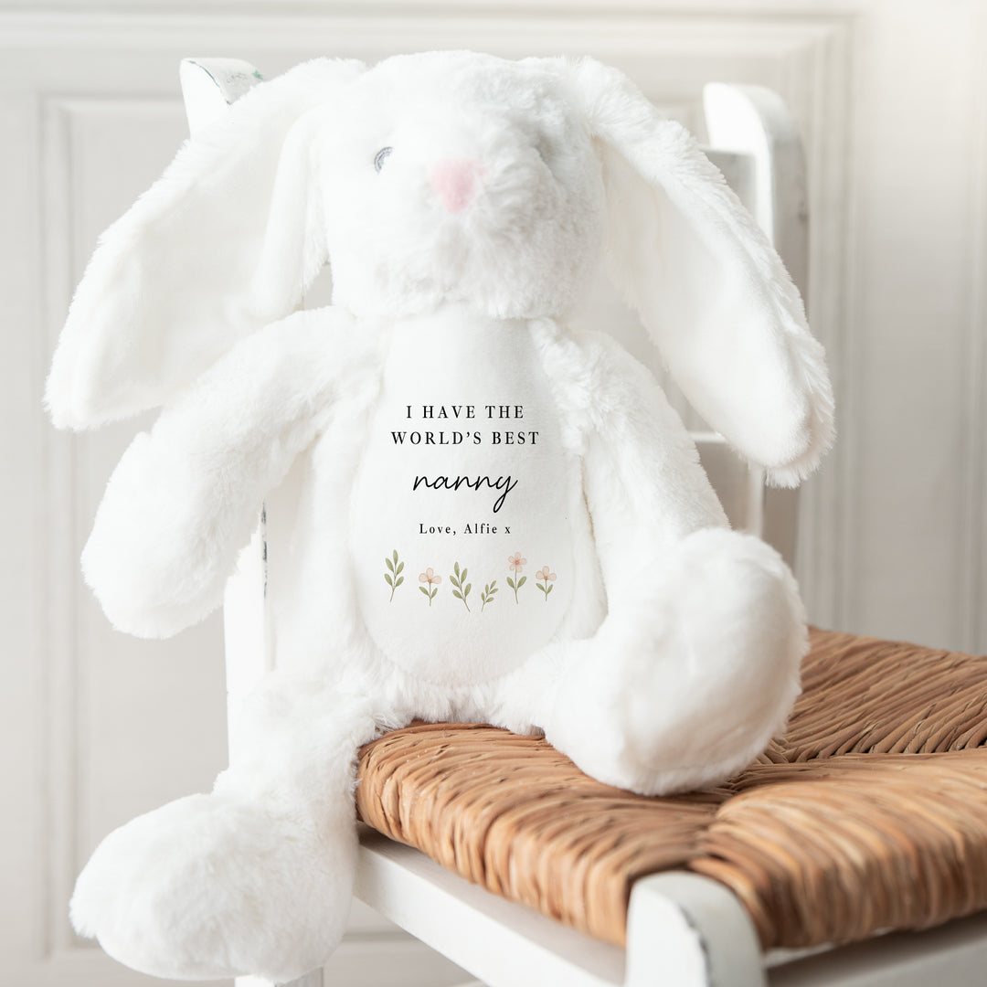 Personalised I Have The World's Best Nanny Mother's Day Teddy