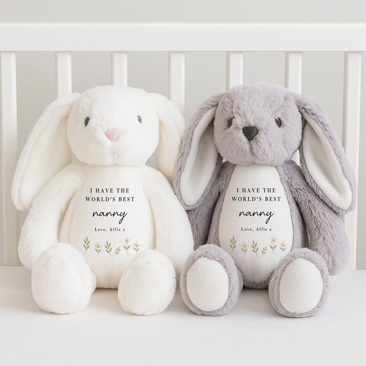 Personalised I Have The World's Best Nanny Mother's Day Teddy