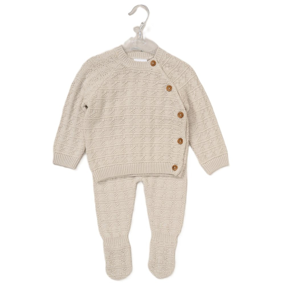 Baby Boys Knitted 2 Piece Outfit