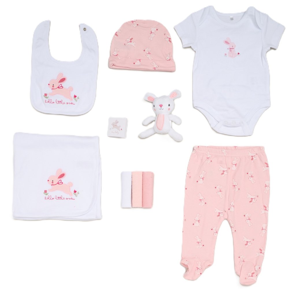 Girls Pink Bunny Luxury Gift Hamper