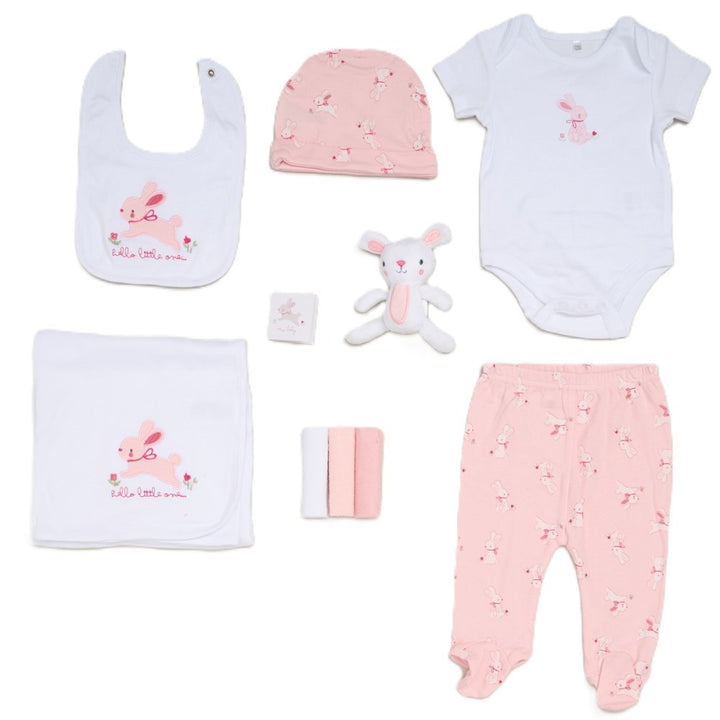Girls Pink Bunny Luxury Gift Hamper