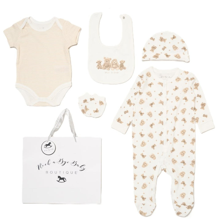 Unisex Bear Bunny & Mugs Luxury Gift Hamper Set