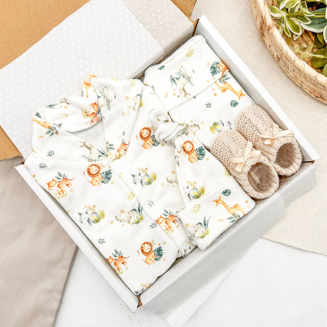 Jungle Baby Clothing Gift Hamper