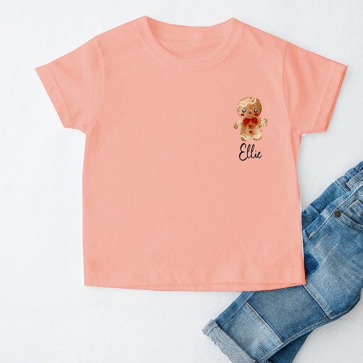 Personalised Gingerbread Children's T-shirt