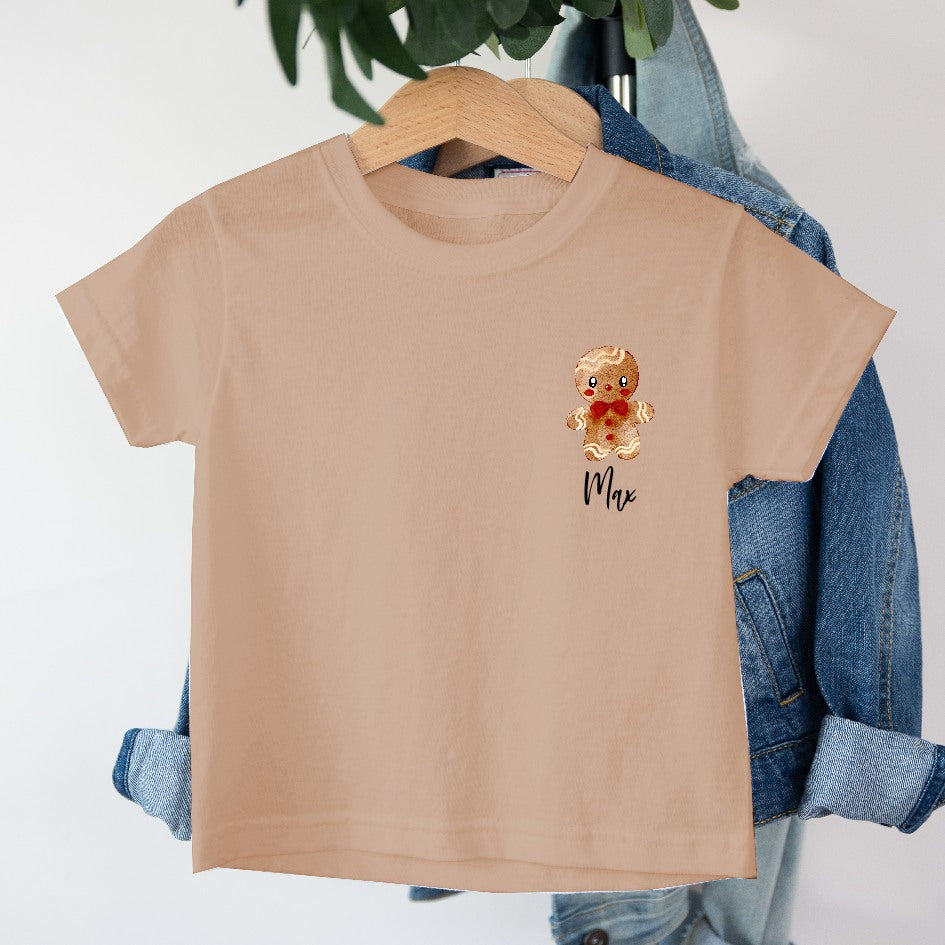 Personalised Gingerbread Children's T-shirt