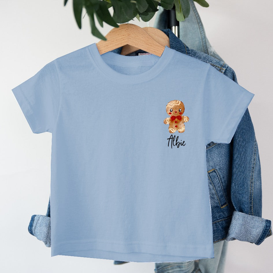 Personalised Gingerbread Children's T-shirt