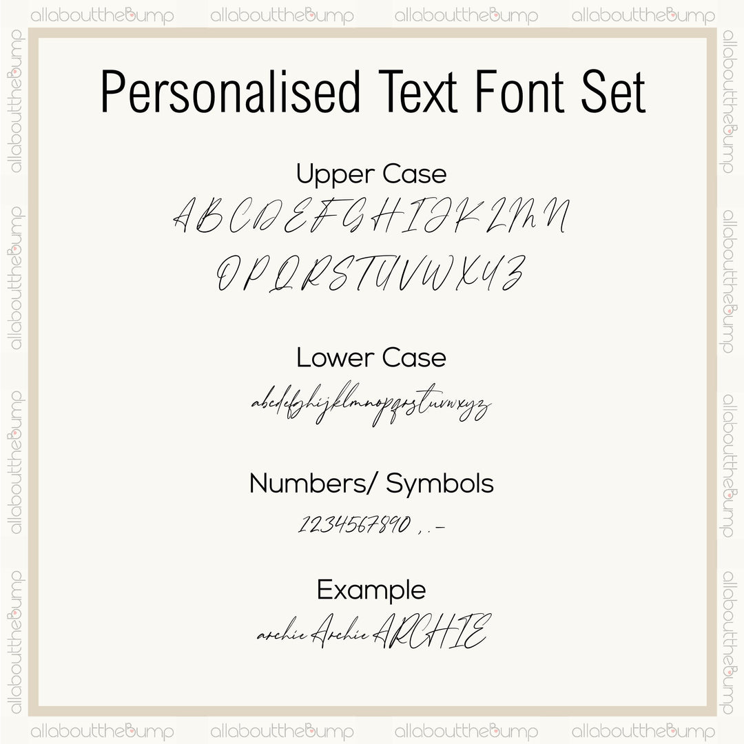Personalised Gold Name Pregnancy/Maternity Notes Baby Folder