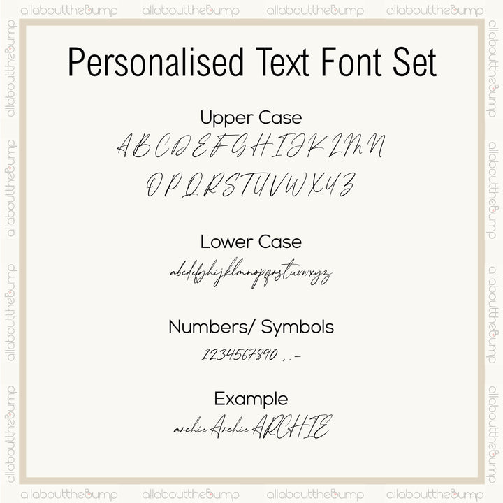 Personalised Gold Name Pregnancy/Maternity Notes Baby Folder