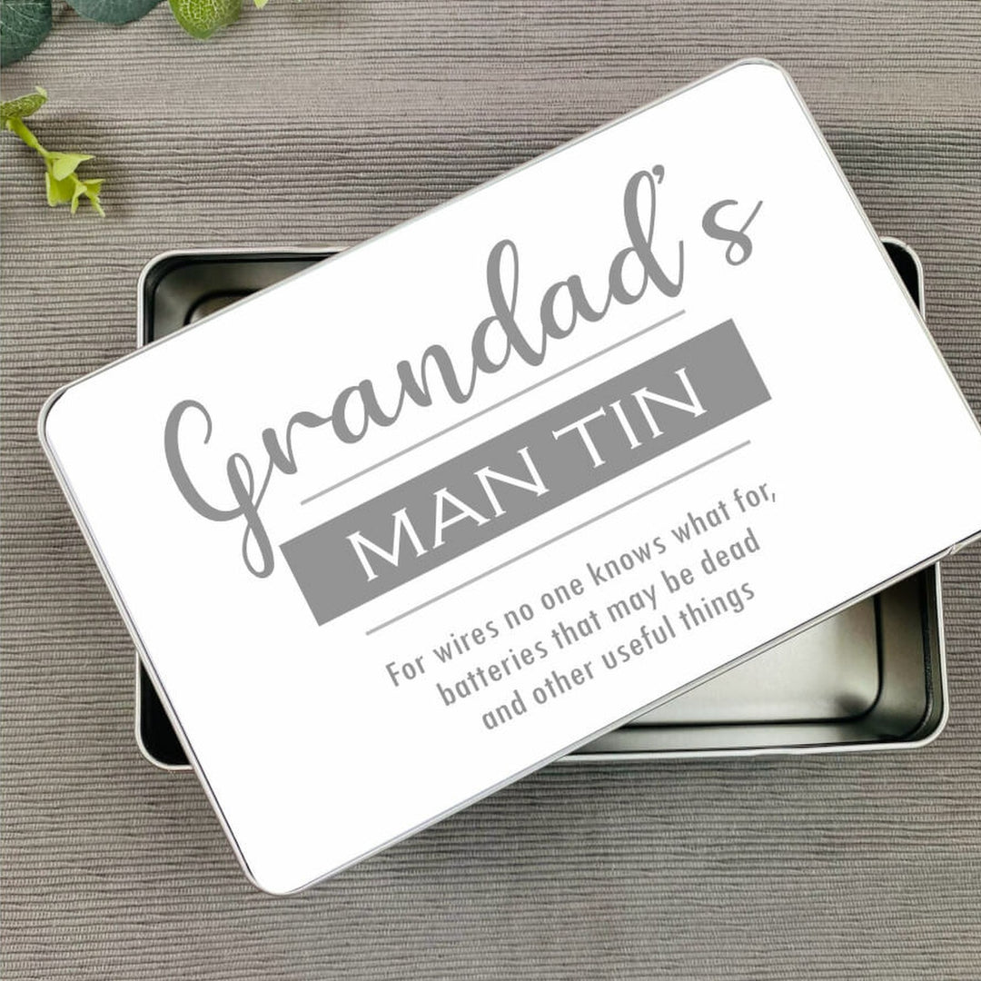 Grandad's Man Tin