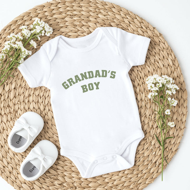 Grandad and Grandad's Boy Sage Green Matching Outfits