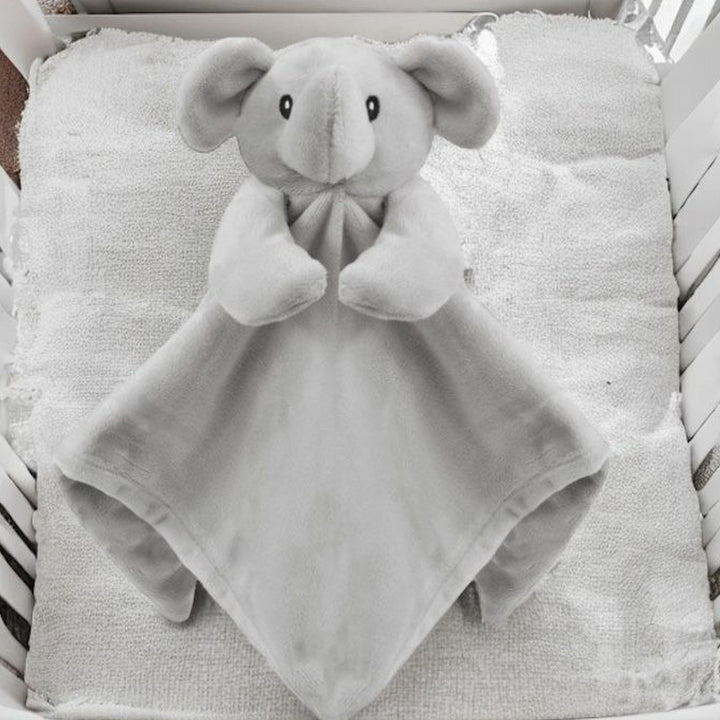 Grey Elephant Toy Comforter