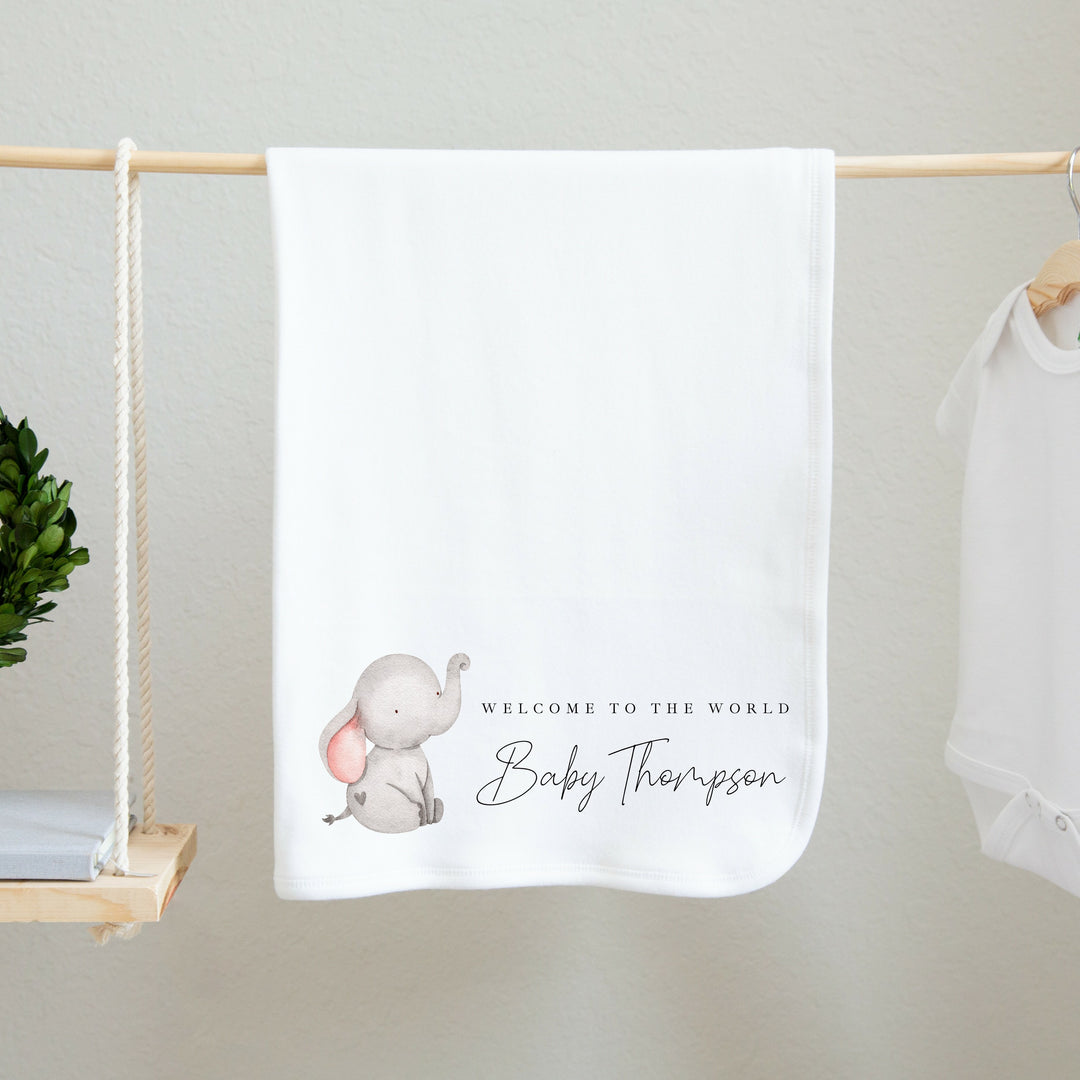 Personalised Unisex Baby Blanket