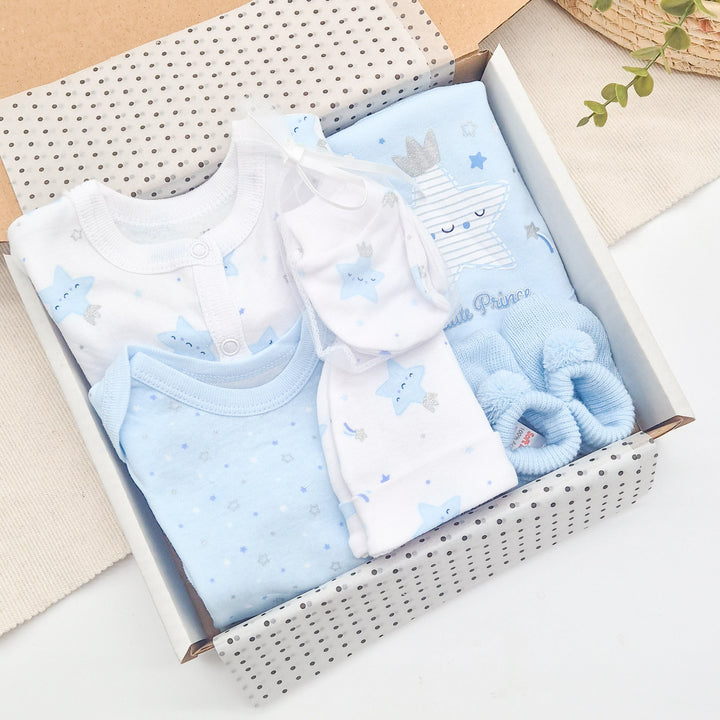 Blue Little Prince Boys Gift Hamper Set