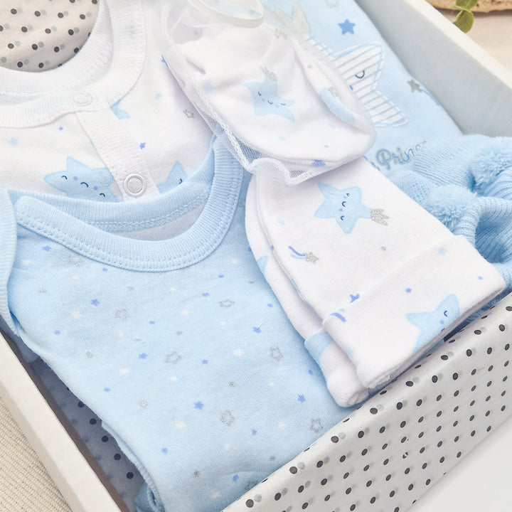 Blue Little Prince Boys Gift Hamper Set