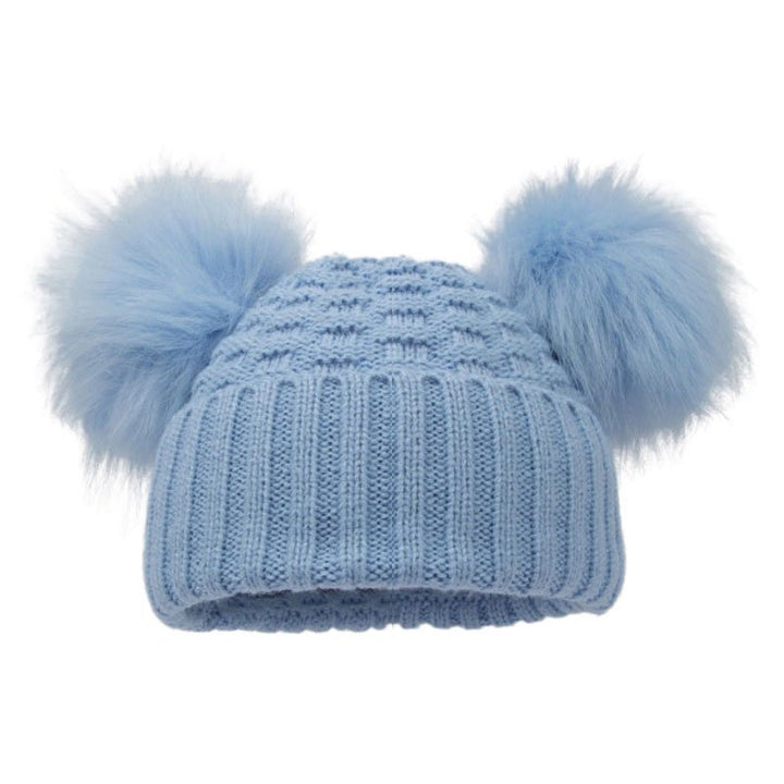 Personalised Embroidered Knitted Pompom Hat