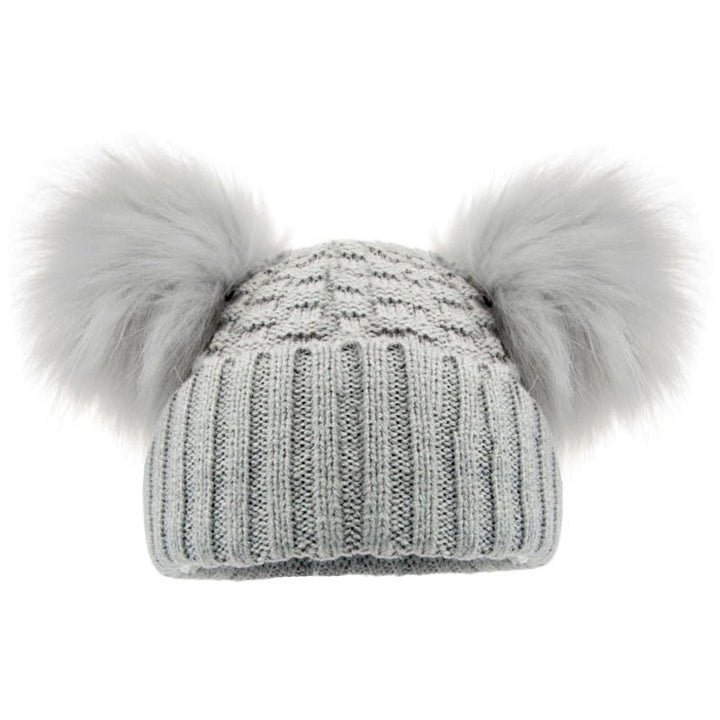 Personalised Embroidered Knitted Pompom Hat