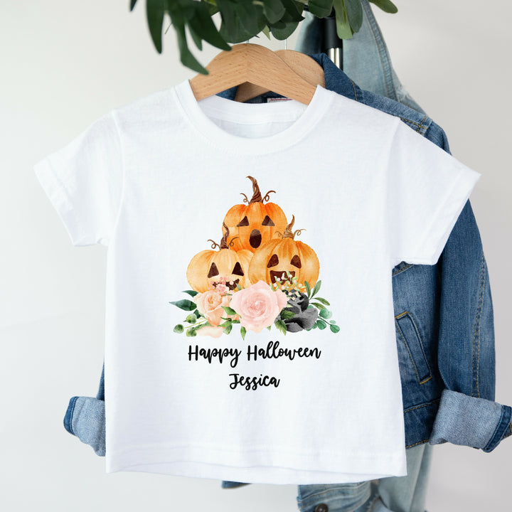 Happy Halloween Personalised 1st Halloween Pumpkin Outfit