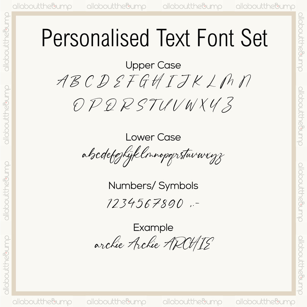 Personalised Hand Picked From Heaven Watercolour Rainbow Baby Announcement Teddy