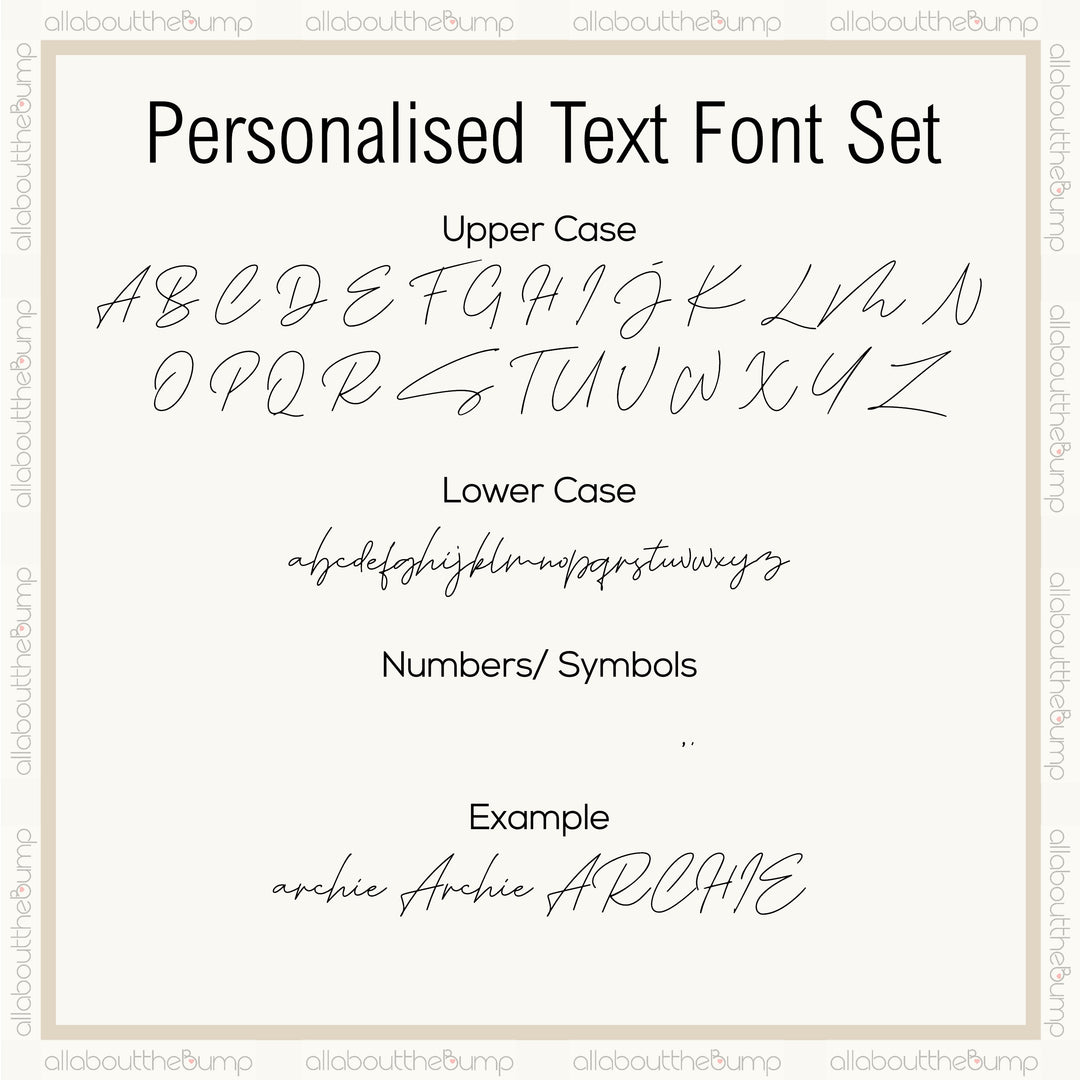 Personalised Hand Picked From Heaven Wings Wooden Announcement Plaque