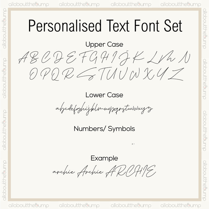 Personalised Hand Picked From Heaven Wings Wooden Announcement Plaque