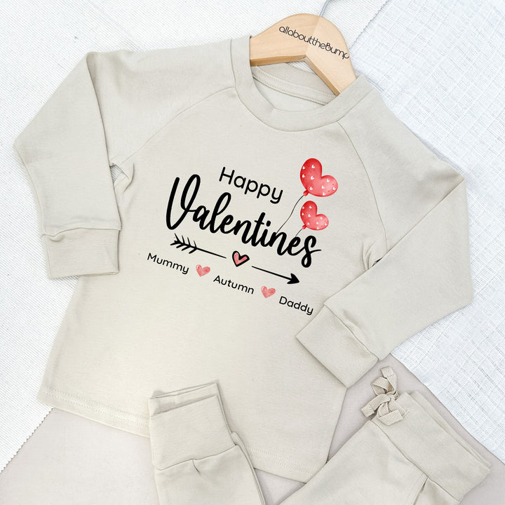 Happy Valentines Lightweight Cotton Tracksuit