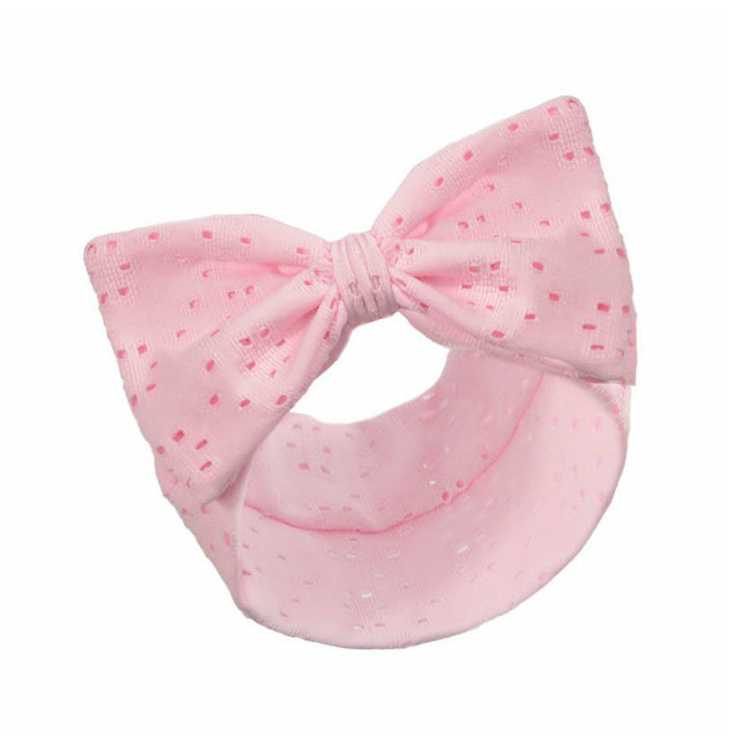 Pink Headband With Bow