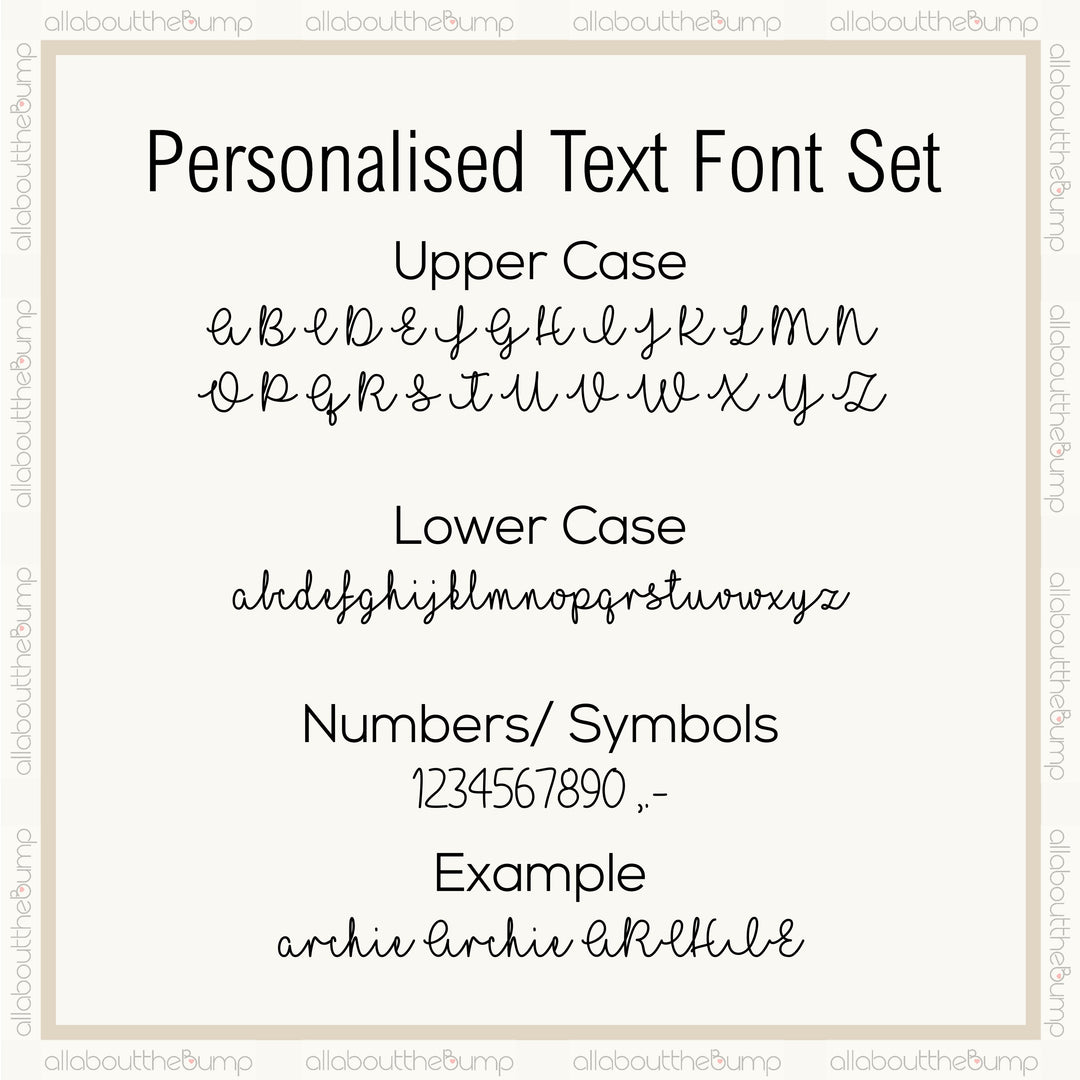 Personalised White Heart Ribbed Loungewear