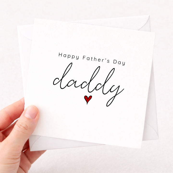 Happy Father's Day Daddy Card